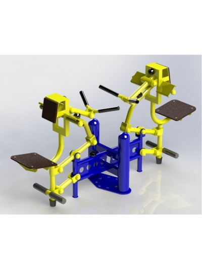 Вуличний спортивний тренажер біцепс машина